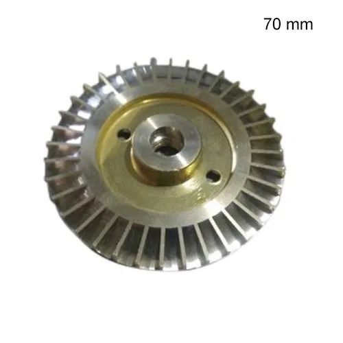 8 Mm Thick Round Shape Hot Rolled Rust Proof Brass Water Pump Impeller For Industrial Use  Application: Submersible