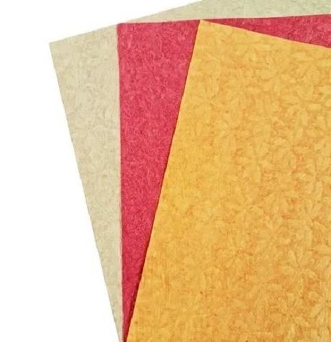 Used For Numerous Artistic Purposes A4 Printed Embossed Handmade Paper