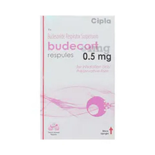 Budecort Respules - Anti-Asthmatic Therapy, 2-Year Shelf Life | For Treatment of Asthma, Recommended Dosage by Physician, Contains Budesonide, Store Away from Light and Moisture, Suitable for All