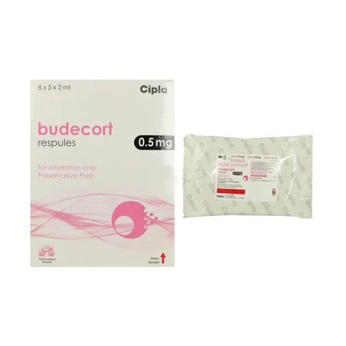 Budecort Respules - Anti-Asthmatic Therapy, 2-Year Shelf Life | Prescription-Only, Suitable for All, Contains Budesonide, Recommended for Asthma Treatment, Storage Instructions: Keep Away from Light and Moisture