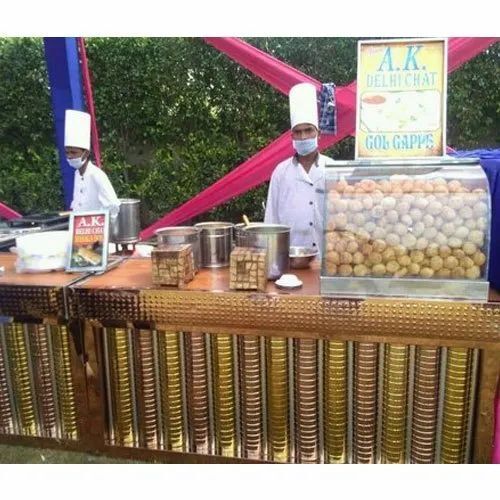 Food Display Catering Counters For Wedding Party Use Height: 3 Feet