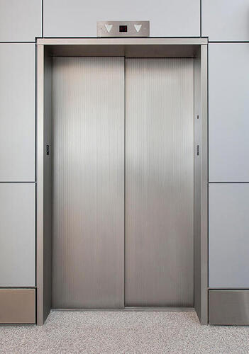 Mild Steel Elevator Sliding Door For Residential And Office