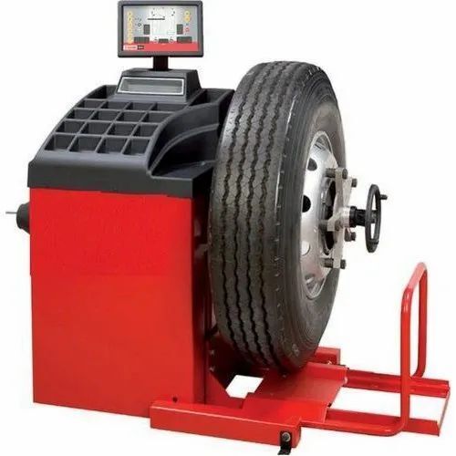 Mild Steel Truck Wheel Balancing Machine For Garage Use