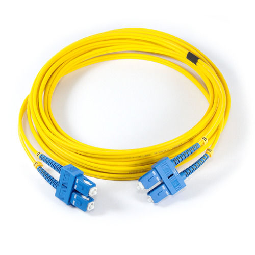 Yellow Multi Mode Mode Fiber Optic Patch Cord (Sc-Sc/Sm/Sx/3.0/3M)