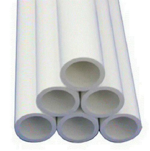 Premium Quality 2 Mm Thick Plain Round Seamless Upvc Pipes Application: Construction