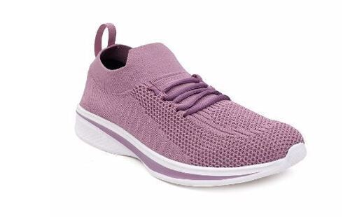 Pu Lining Laces Closure Low Heal Mesh Shoes For Women