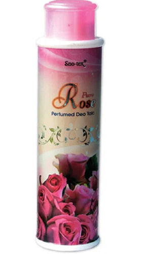 Antibacterial Chemical Free All Skin Types White 100 Gram Rose Fragrance Talcum Powder