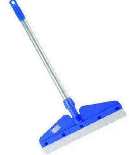 नीला 1.5 फीट स्टेनलेस स्टील और ईवा फ्लोर वाइपर