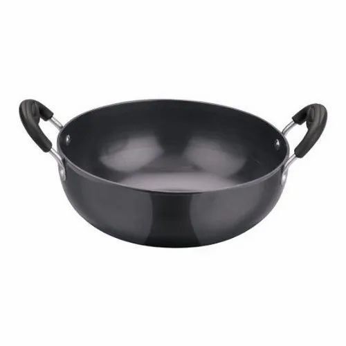 10-15 L Capacity Coated Surface Metal Body Non-Stick Cookware Kadhai