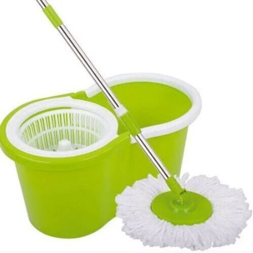 16X10X18 Inches Pvc Plastic Spin Mop Set  Application: Floor Cleaning