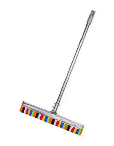 फर्श की सफाई के लिए 20 इंच और 200 ग्राम रबर और स्टेनलेस स्टील वाइपर