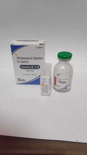 CINRIC-S 1.5 Cefoperazone And Sulbactam Injection