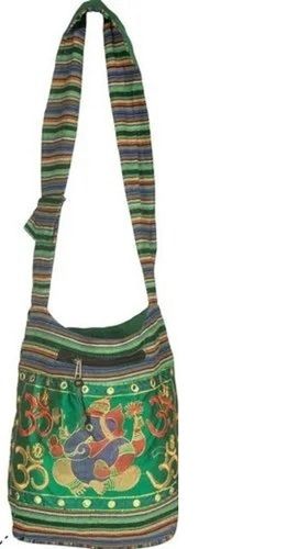 Multi Color Comfortable Spacious Light Weight Elephant Design Printed Hobo Shoulder Bag