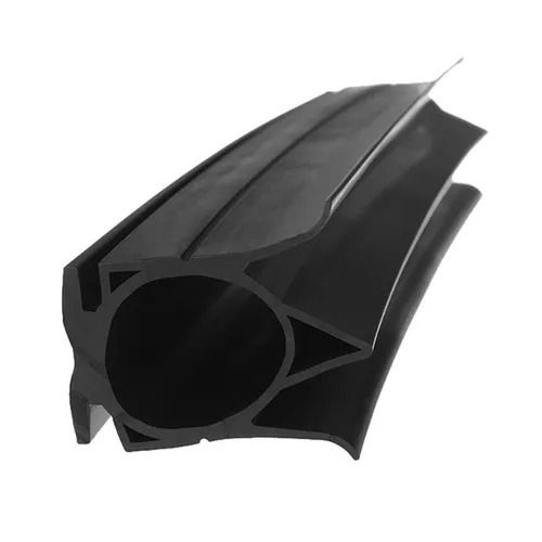 Crack Proof Black Glass Facade Rubber Profiles