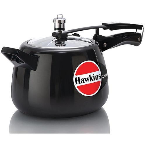  HAWKINS H56 Hevibase Induction Compatible Aluminum Pressure  Cooker, 5-Liter,SILVER: Home & Kitchen