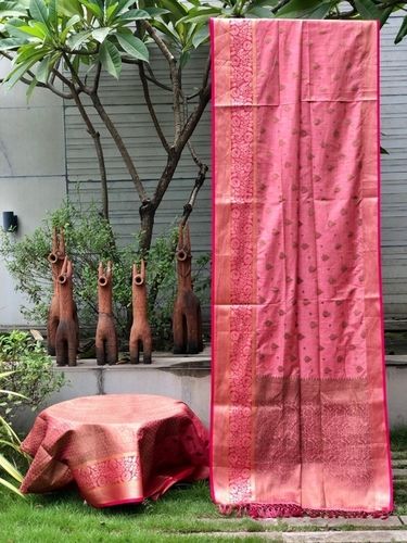 Red Plain Pure Silk Fabric at Rs 480/meter in Bhagalpur