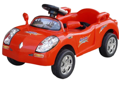 Battery Operated Toy Car - PVC Plastic, Iron Metal, 12 Watts | Durable Design, Builds Fine Motor Skills, Easy Grip for Kids