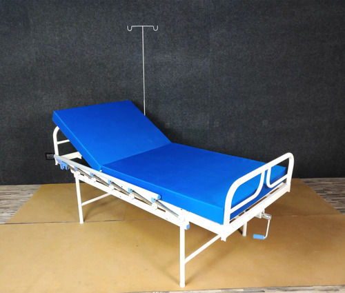 Mild Steel Foldable Semi Fowler Bed For Hospital Use
