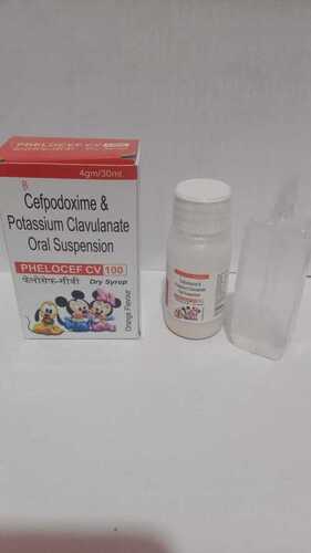 Phelocef Cv 100 Cefpodoxime और पोटेशियम क्लैवुलनेट ओरल सस्पेंशन ड्राई सिरप