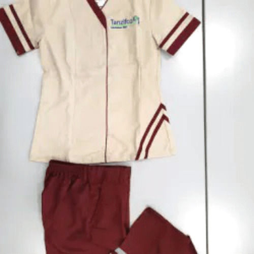 Plain Cotton Kids Uniform Set For School Use