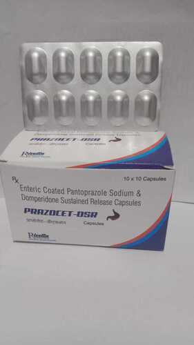 Prazocet-Dsr पैंटोप्राज़ोल सोडियम और डोमपरिडोन कैप्सूल सामान्य दवाएं