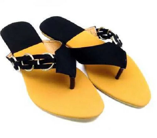 Premium Quality Daily Wear Pu Fancy Slipper For Ladies 