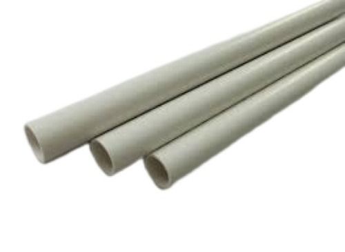 Standard Quality Round Shape White Pvc Electrical Conduit Pipes Application: Construction