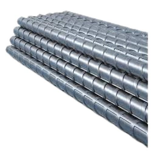 Steel Grade Round Shaped Black Colored Tmt Bars Application: Construction