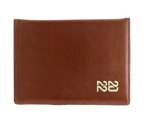 Strong Binded Tear Resistance Light Weight Eco-Friendly Leather New Year Paper Diaries Size: A4