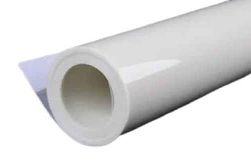 0.65Mm Thick 20 Meter Plain Glossy Finished Rigid White Polyester Film