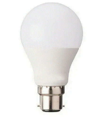 Round Ceramic LED Bulb - 15 Watt, IP44 Rated | Energy Efficient, Warm White Glow for Home Use