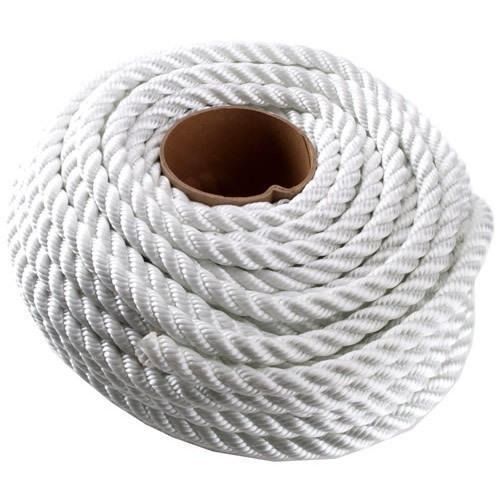 White 3.2 Mm Thick Strong And Twisted Nylon Rope For Construction Use at  Best Price in Kolhapur