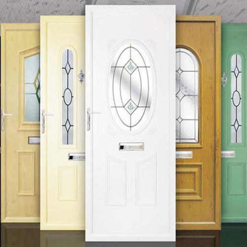 3 X 7 Feet White Upvc Hinged Door For Home