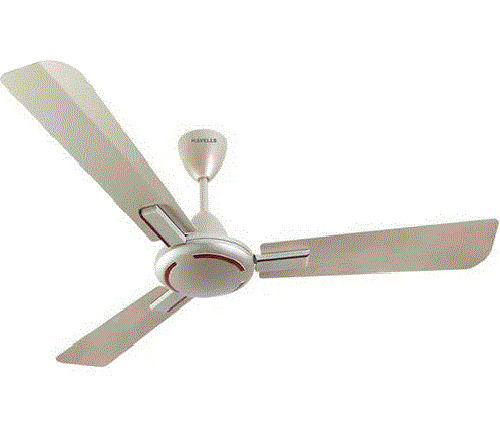 White 390 Rpm Speed Mode Three Blades Metal Electric Ceiling Fans