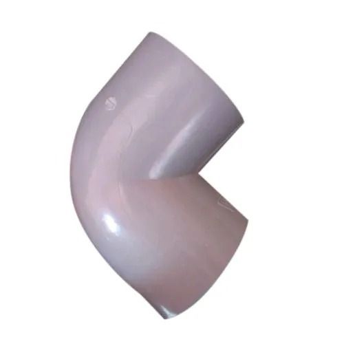 Gray 4 Inch 3 Mm Thick Poly Vinyl Chloride Elbow For Plumbing Use 