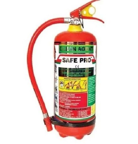 4 Kg Capacity Mild Steel Clean Agent Fire Extinguisher