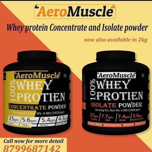 Aeromuscle 100 Percent Whey Protein Isolate Powder