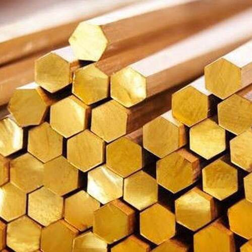 Brass Hex Bars With Excellent Strength