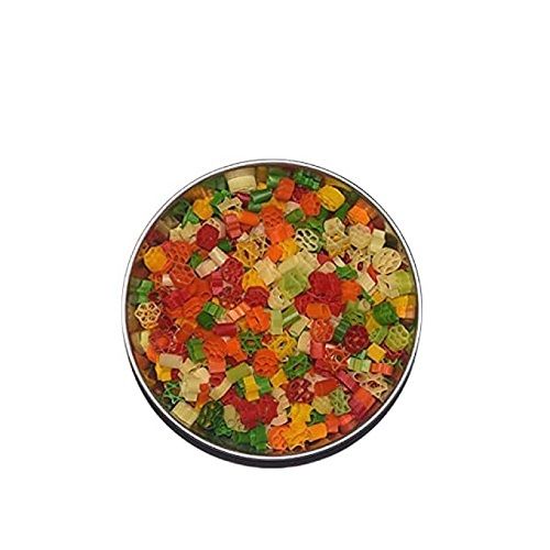 Colorful Mix Different Size And Shape Raw Fryums Packaging: Bag