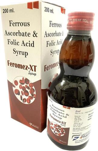 FEROMEZ-XT Ferrous Ascorbate And Folic Acid Syrup