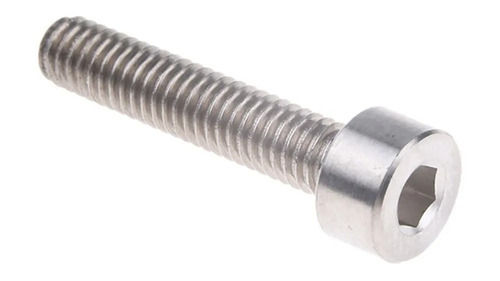 Silver High-Strength And Corrosion Resistant Titanium Allen Bolt For Automotive Industries