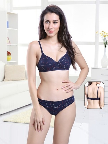 Bra And Panty Set Self Design Black Lingerie Set Boxers Style: Boxer Shorts  at Best Price in Mumbai