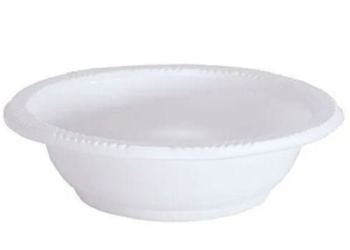 White Premium Quality And Durable Sturdy Disposable Plastic Bowls 