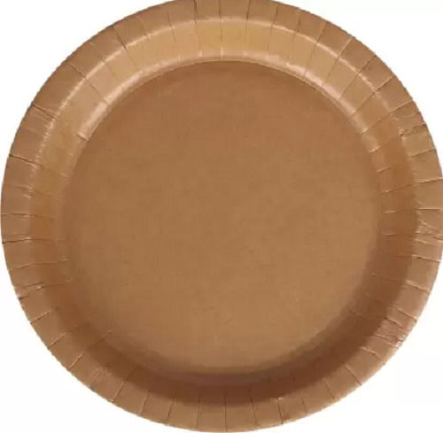 Premium Quality And Lightweight Plain Round Disposable Paper Plates Application: Food