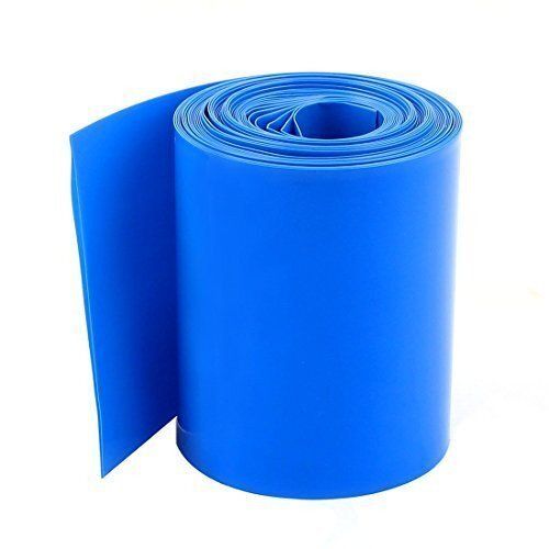 Blue Rectangular High Strength Plain Strong Pvc Heat Shrink Acrylic Tubing