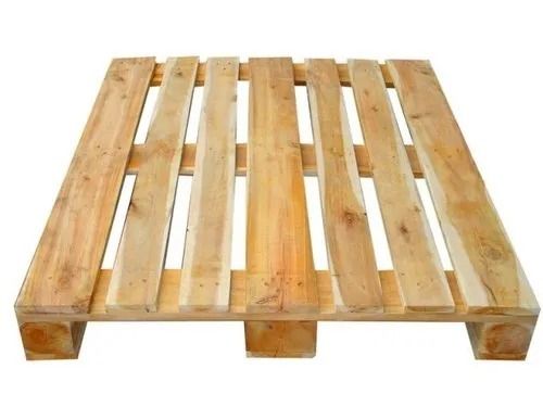 Termite Proof Hardwood Rectangular Babool Wood Pallet