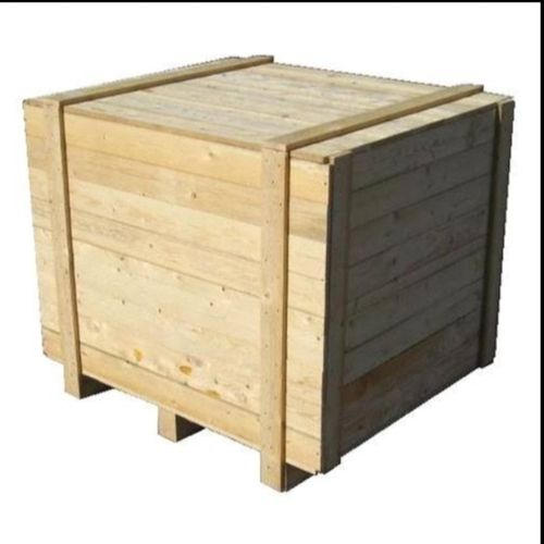 Termite Resistant Rectangle Hardwood Packaging Box For Shipping