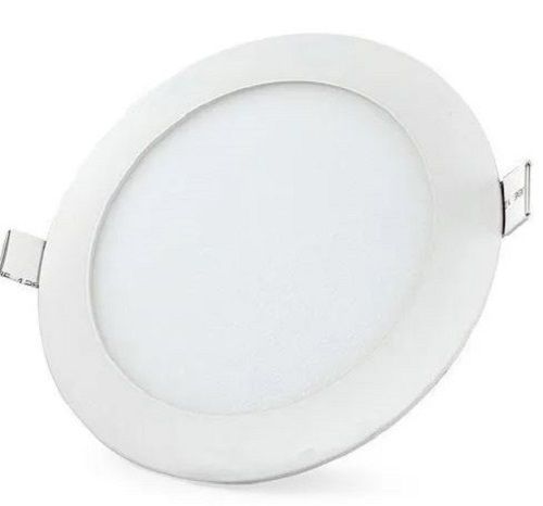 White 12 Watt Power Premium Quality Round Ceramic Led Panel Light