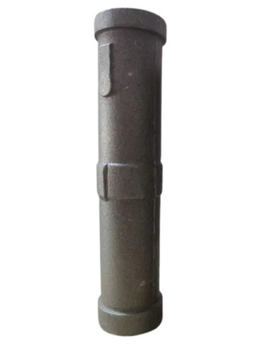 ग्रे 2.3 किलोग्राम और 4 इंच गोल पॉलिश कास्ट आयरन हैंड पंप सिलेंडर