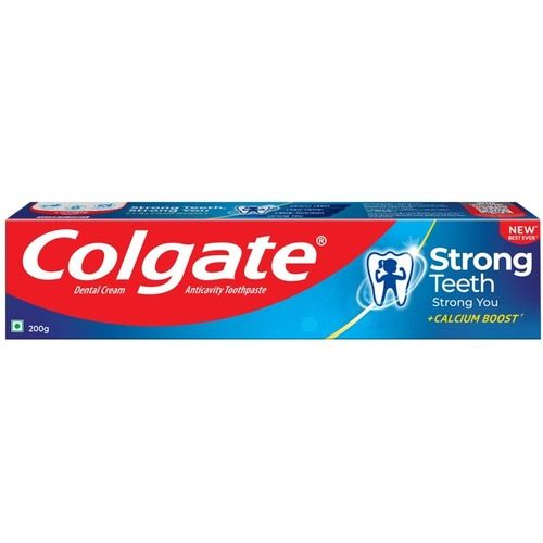 200 Gram Strong Teeth Cavity And Protection Toothpaste With Calcium Boost